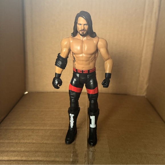 WWE AJ Styles 2017 Mattel‎ Wrestling Action Figure - Picture 1 of 3